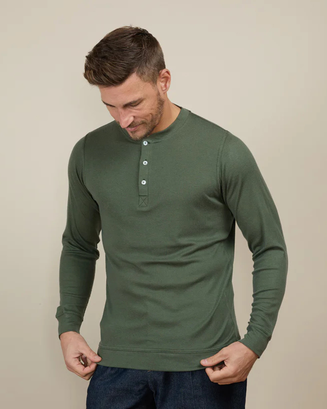 Tricou cu Mânecă Lungă Pentru Bărbați (OFERTĂ 2x1)