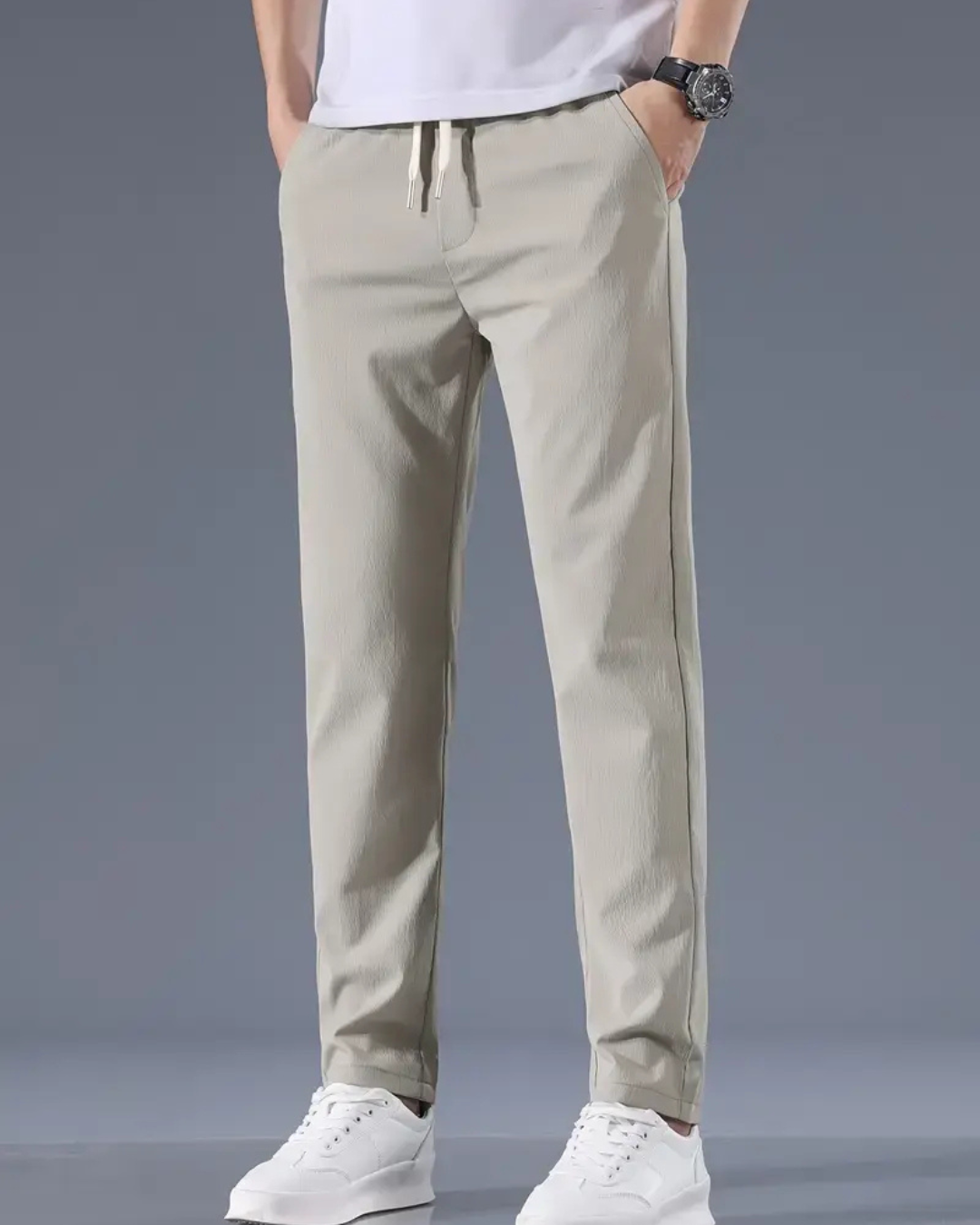Pantaloni Confortabili Pentru Bărbați cu țesătură Antirid