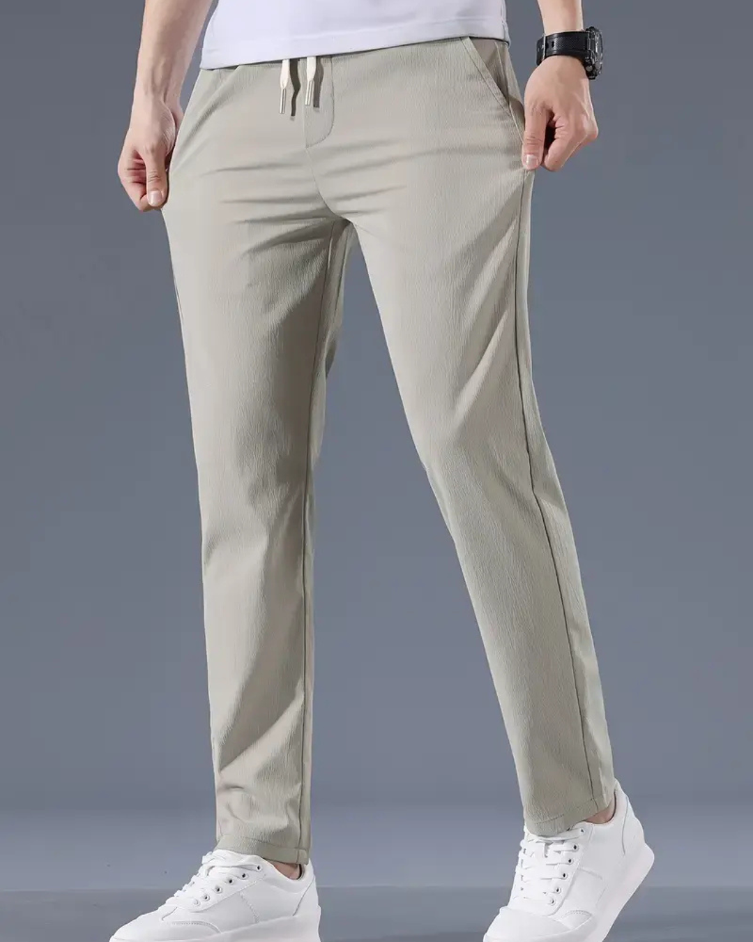 Pantaloni Confortabili Pentru Bărbați cu țesătură Antirid