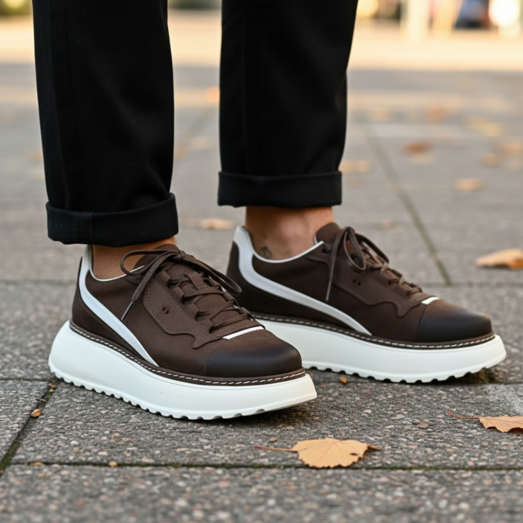 Adidași în stil urban cu talpă ergonomică pentru bărbați