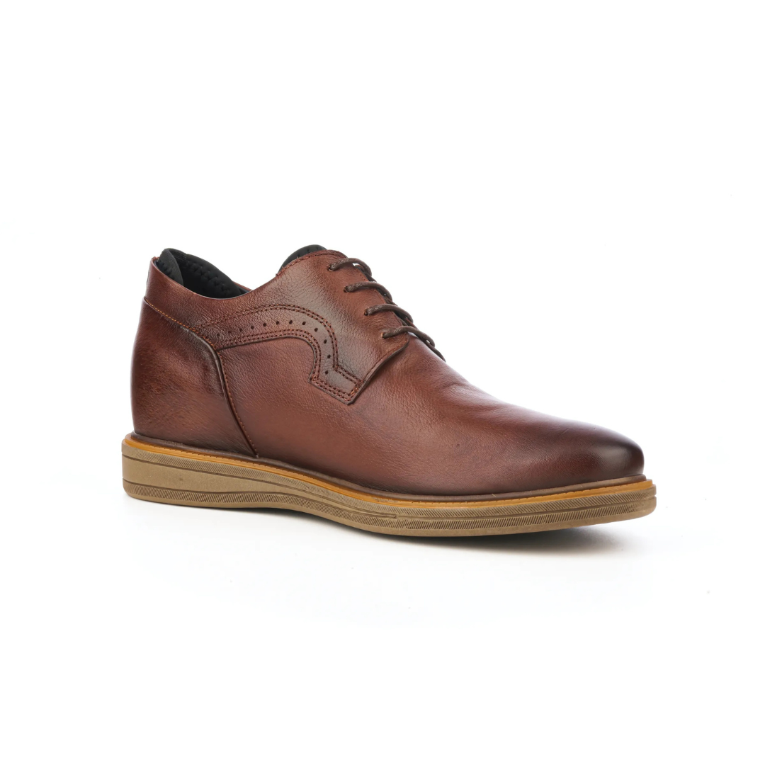 Pantofi casual maro cu talpă înaltă Portland®