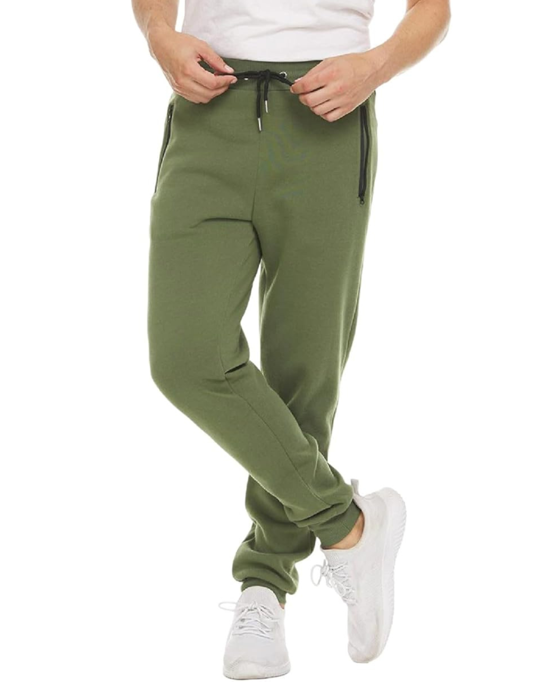 Pantaloni sport din lână pentru bărbați