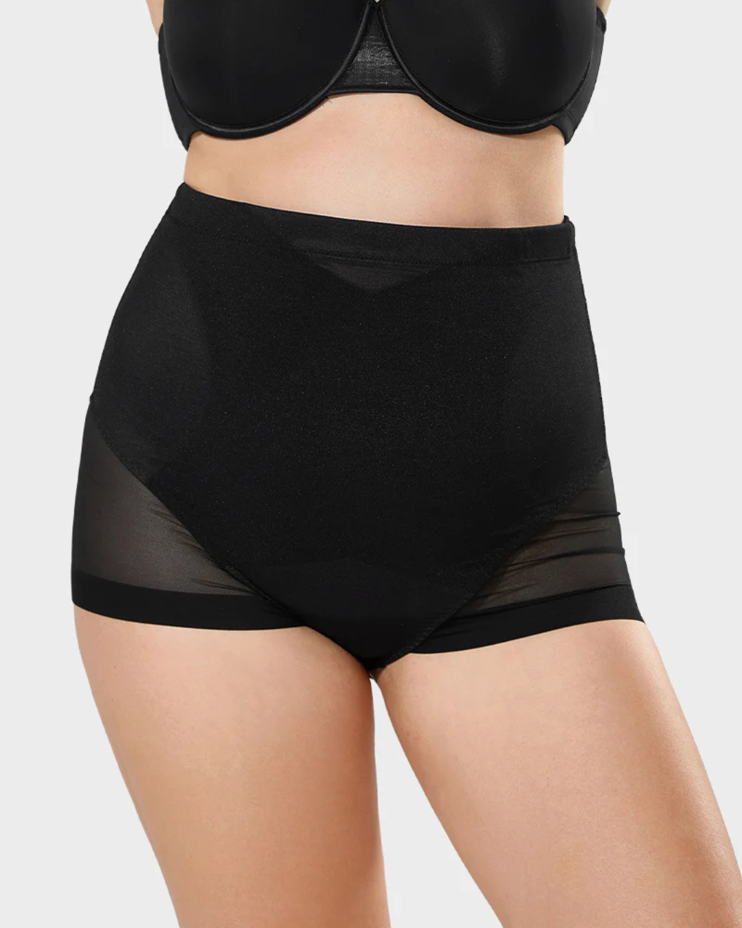 Chiloți Modelatori cu Talie Înaltă din Plasă cu Control Abdominal și Ridicare a Feselor (OFERTĂ 2X1)