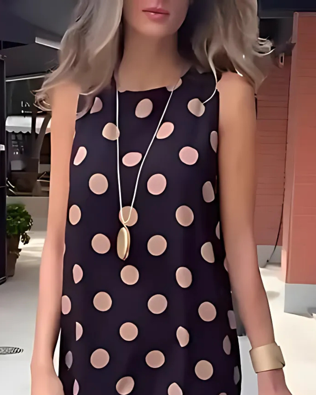 Rochie largă de vară fără mâneci