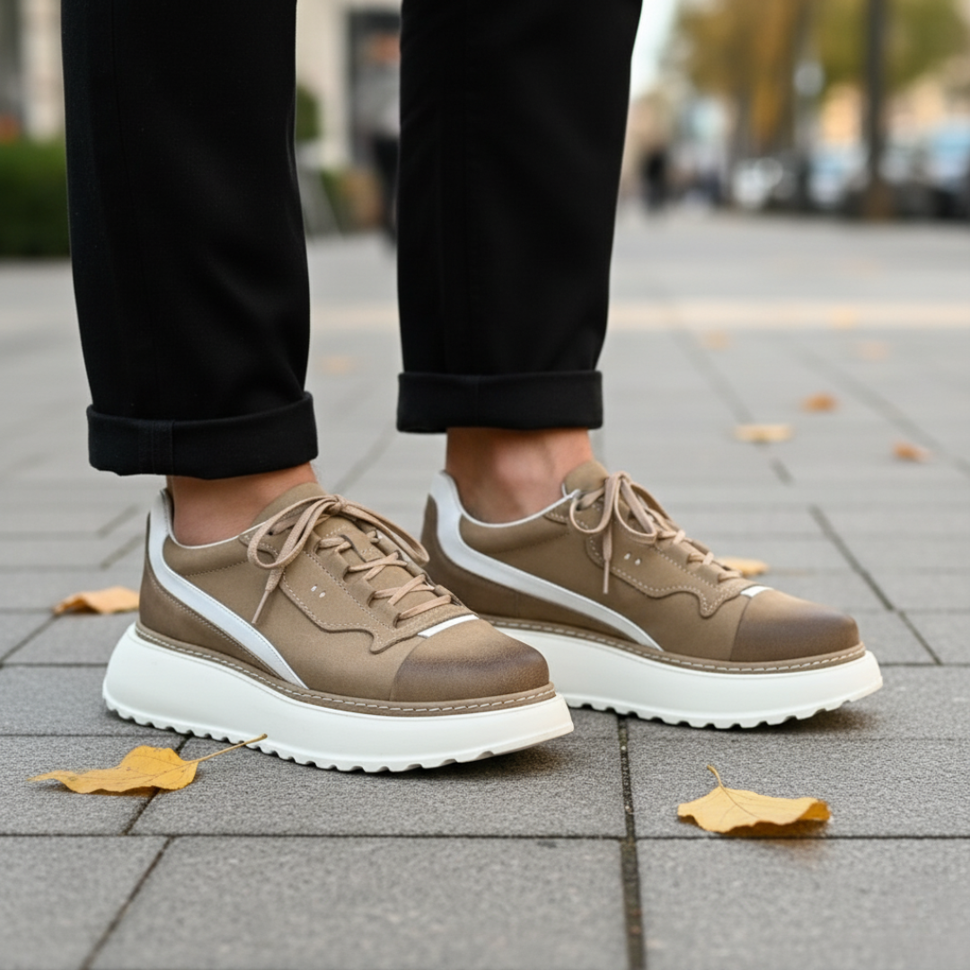 Adidași în stil urban cu talpă ergonomică pentru bărbați