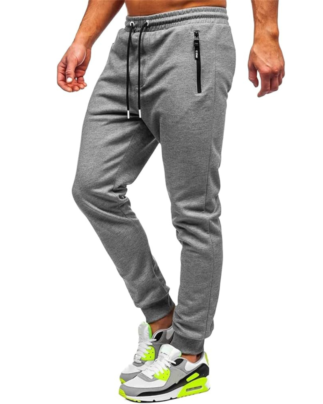 Pantaloni sport din lână pentru bărbați