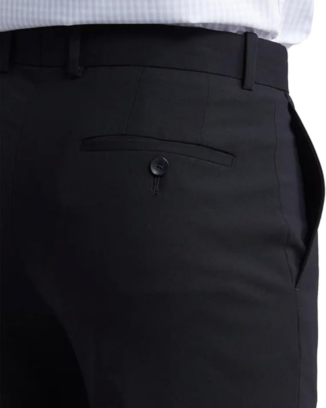 Pantaloni Clasici Eleganți cu Elasticitate pentru Bărbați