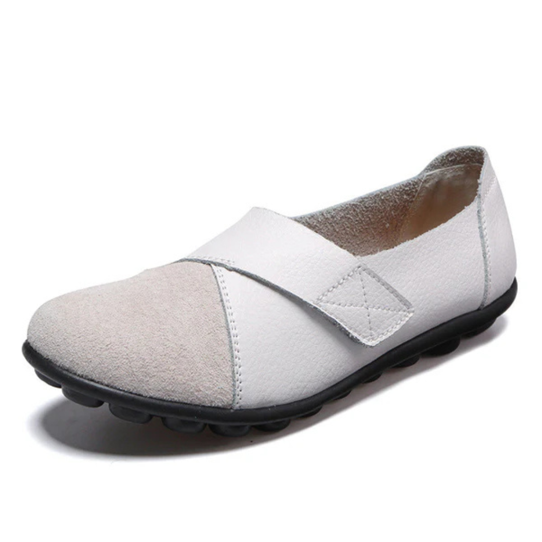 Mocasini din piele confortabili pentru femei