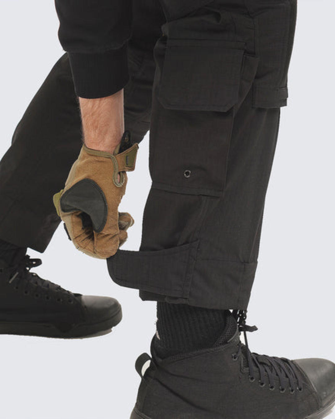 Pantaloni Tactici cu Genunchiere Reforțate și Ajustare Flexibilă
