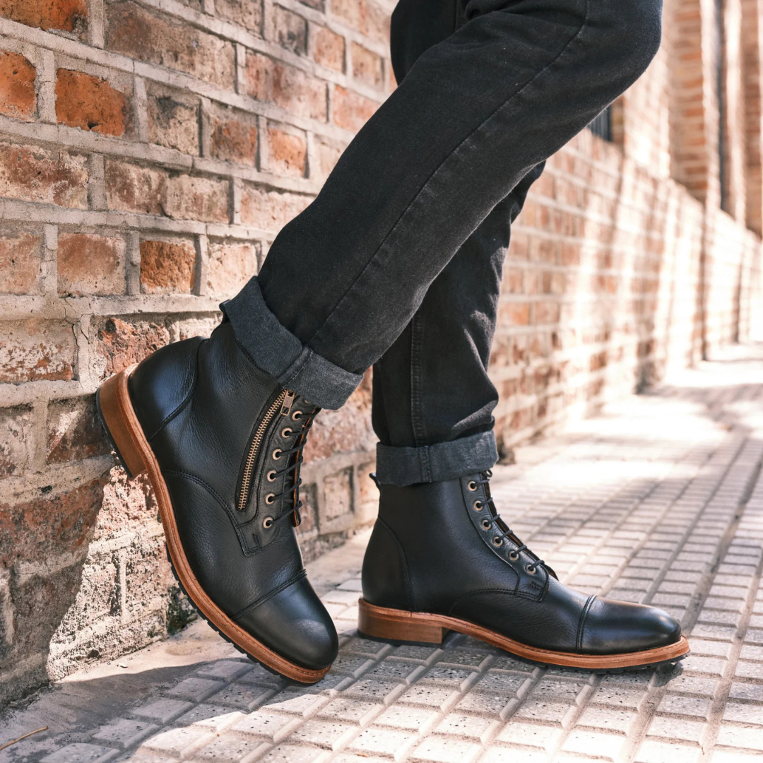 Ghete casual vintage cu închidere reglabilă pentru bărbați
