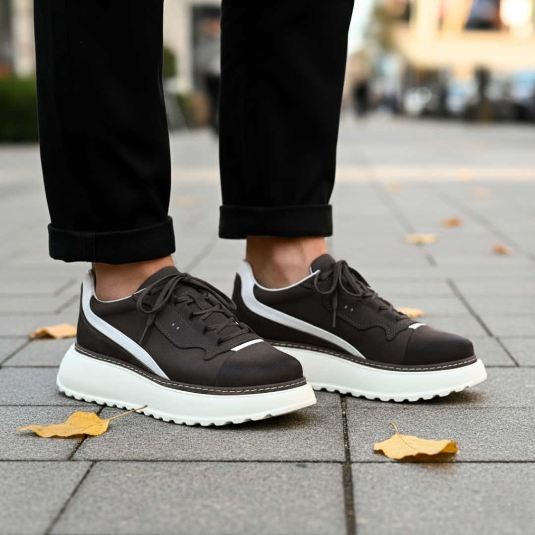 Adidași în stil urban cu talpă ergonomică pentru bărbați