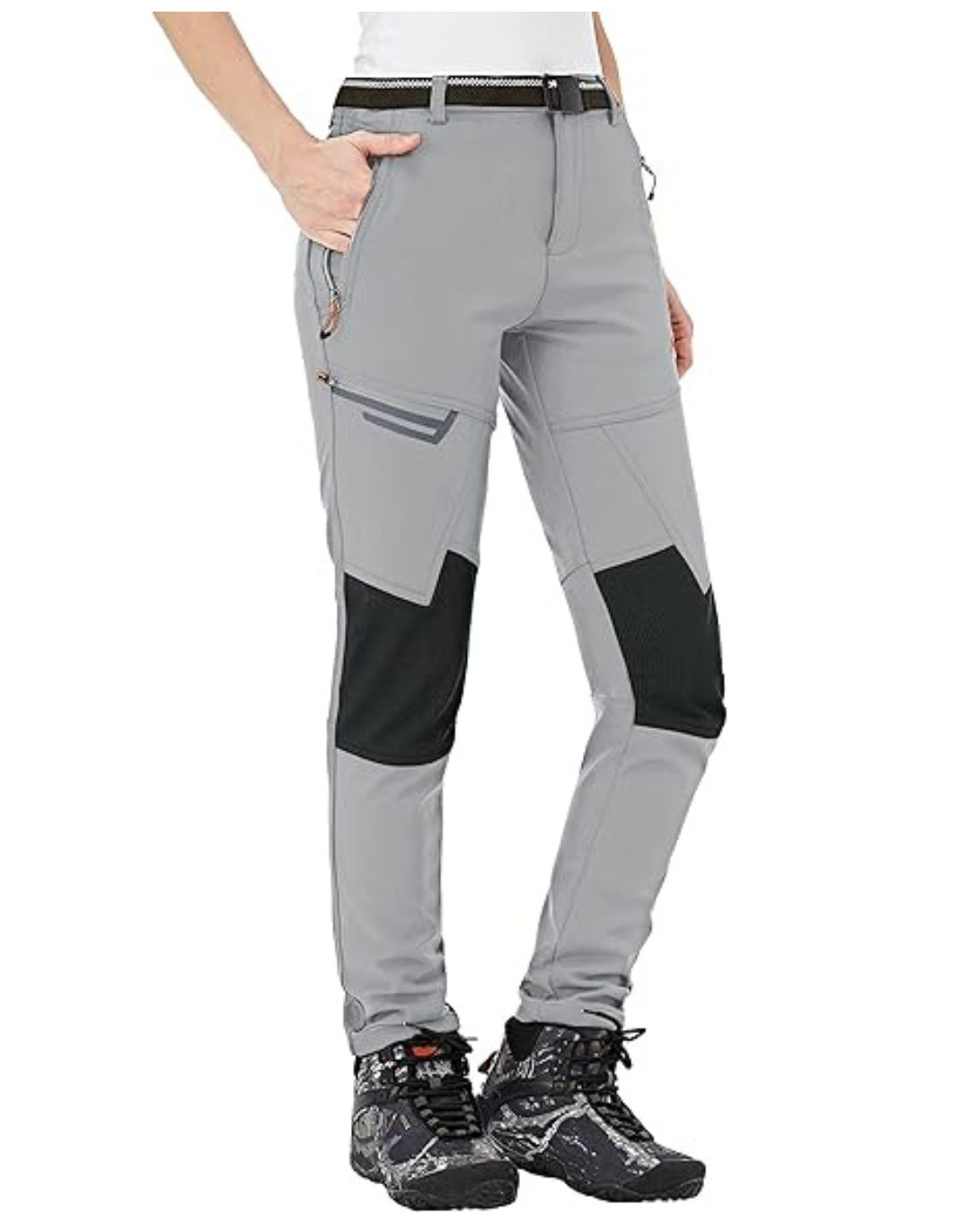 Pantaloni Impermeabile cu Căptușeală din Fleece Unisex