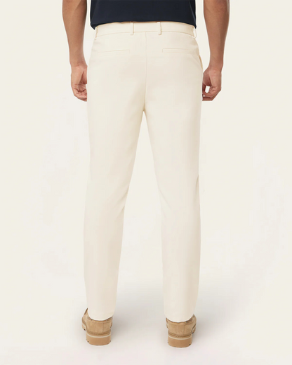 Pants Classic Pentru Bărbați cu Fermoare de Buzunar Invizibile și țesătură Impermeabilă 