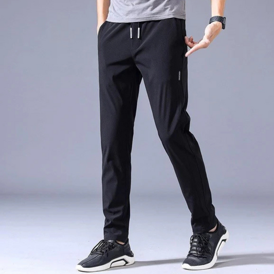 Pantaloni Unisex cu Talie Reglabilă și Talie Elastică