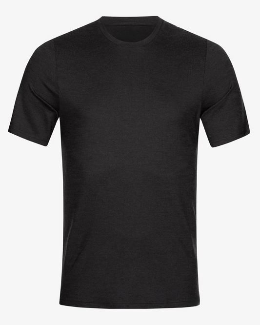 Tricou din lână merino pentru bărbați Moale, respirabil și cu croială slim fit