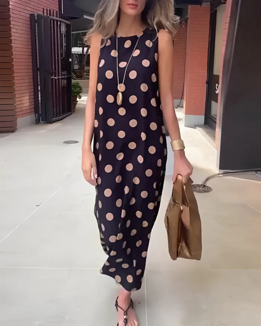 Rochie largă de vară fără mâneci