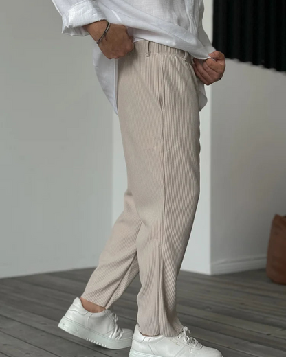 Pantaloni de Lux Pentru Bărbați din țesătură Moale