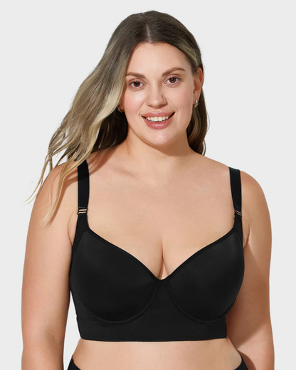 Sutien Push-up cu Spate din Sârmă Netezită (OFERTĂ 2X1)