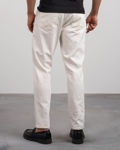Pantaloni cu Croială Dreaptă, cu țesătură Elastică Pentru o Potrivire Confortabilă și Elegantă