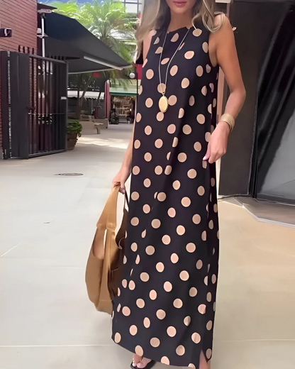 Rochie largă de vară fără mâneci