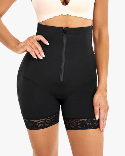 Pantaloni Scurți de Modelare cu Talie Inaltă, cu Efect Push-up și Control (OFERTĂ 2X1)