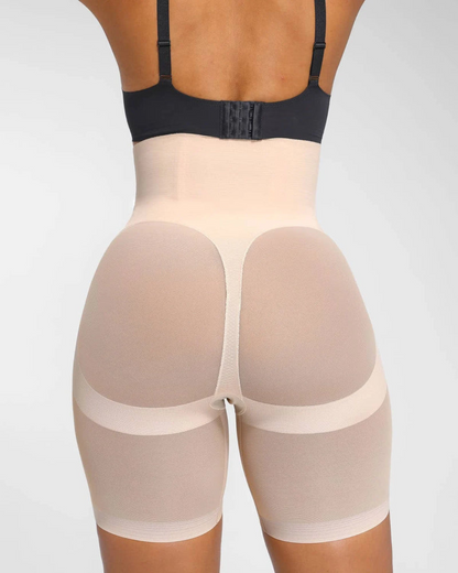 Pantaloni scurți din plasă netedă pentru mărirea feselor (OFERTĂ 2X1)®