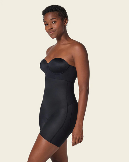 Body Shaper Fără Bretele cu Fund Scurt (OFERTĂ 2X1)
