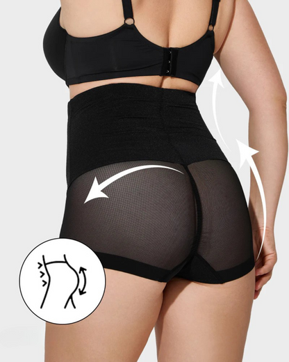 Chiloți Modelatori cu Talie Înaltă din Plasă cu Control Abdominal și Ridicare a Feselor (OFERTĂ 2X1)®