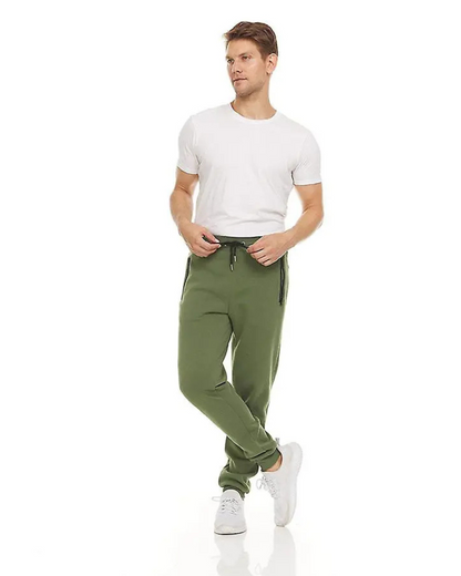 Pantaloni sport din lână pentru bărbați