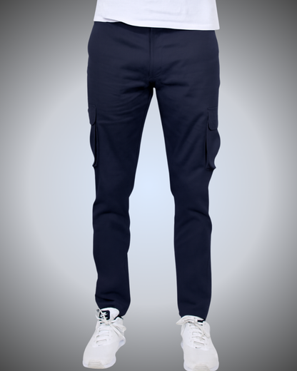 Pantaloni cargo elastici da uomo